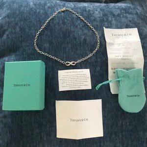 Tiffany Infinity Necklace (Sterling Silver)